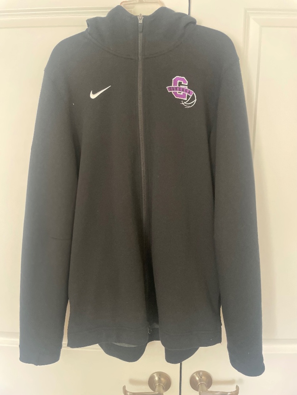 Nike Men`s Dri-fit Showtime Full-zip Basketball Hoodie